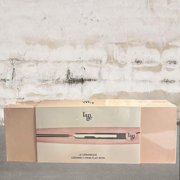 Lange Le Ceramique Ceremic 1-Pass Flat Iron NIB